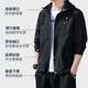 Pull back jacket men's hooded windproof jacket men's autumn fashion casual men's autumn clothing versatile tops men's clothing