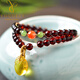 Yogurt natural blood amber bracelet for women, amber beeswax, jasper, pearl, turquoise, south red bracelet, single circle, beads 10mm