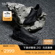 ECCO BIOM C Trace 25th Autumn New Zipper Outdoor Sports Shoes for Men Jianbu 803454 Black 41