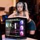 AMD Ryzen R7 9800X3D 7800X3D host/RTX5070/5070Ti/5060Ti host 9600X game assembly computer desktop DIY assembly machine family bucket R7 9700X+RTX5070丨Three