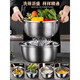 SMVP304 stainless steel vegetable sink drain basket rice washing sieve rice basin kitchen artifact fruit basket household drain food grade 30CM drain basin + solid basin