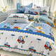 Hongdou Home Textiles (HOdoHome) Kindergarten three-piece children's quilt cover pure cotton quilt cover baby six-piece quilt bedding set for nap Lugang Town 100% cotton pad quilt cover 90cm*200cm