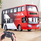 Children's electric remote control car simulation bus bus wireless remote control charging boy toy wholesale model car 666-676NA red extended bus