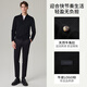 EMZ Ordos [Ultra-Lichtwolle] Herren-Strickjacke Frühjahr Casual Revers Button Strickjacke Black XL 180/96A