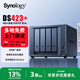 Synology DS423+ servidor de almacenamiento en red NAS disco en la nube privada Gestión de almacenamiento de datos de cuatro núcleos de 4 bahías intercambio de archivos copia de seguridad de datos compatible con discos duros de terceros DS423+ Disco duro original Synology 16T*1 pieza
