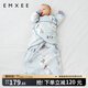 EMXEE baby sleeping bag newborn baby swaddle sleeping bag anti-jumping multifunctional gourd sleeping bag travel map 73cm