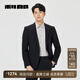 Lilang Shopping Mall Same Style Suit Men's One Button 2025 Spring Light Suit Western Business Men's Suit Black (25CXF043SA) 180A