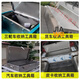 GJXBP stainless steel box storage box outdoor rectangular storage box outdoor car trunk tool box truck customization length 50*width 35*height 35 201 stainless steel