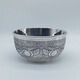 Pure silver 999 embossed antique collection silver bowl sterling silver crafts gift collection gift for elders and leaders, more than enough every year, about 137g