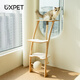 Youxiaopai solid wood small cat climbing frame small apartment does not occupy an area cat jumping platform climbing ladder stairs window observation deck sky rope toy ladder wood cat climbing frame + sisal rolling ball + sky rope