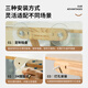 Youxiaopai solid wood small cat climbing frame small apartment does not occupy an area cat jumping platform climbing ladder stairs window observation deck sky rope toy ladder wood cat climbing frame + sisal rolling ball + sky rope