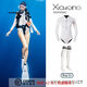 Liqing New Snow Moon Haoyue 2MM Diving Suit One-piece Snorkeling Warm Wet Suit Quick-drying Surf Suit Jellyfish Sun Protection Swimsuit Xueyue Haoyue Luminous White XS XS2MM