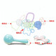 Hisamori Yoshida boiled rattle toy teether baby chewing music Manhattan ball hand catcher baby banana + hand slap teether rattle