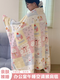 Yusenyi Cartoon Milk Velvet Blanket Children's Sofa Blanket Office Nap Coral Velvet Throw Blanket Summer Small Air Conditioning Blanket GT Overalls Kitten 70*100 Single Throw Blanket
