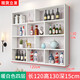 Zhong Zhanggui simple modern wine rack wine cabinet wall-mounted restaurant hotel wall-mounted wine rack creative multi-layer storage rack 120 long x 130 high x 15 deep four-layer white