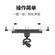 OLOEY Horizontal and vertical rotation adjustable dual mobile phone tablet clip tripod live broadcast bracket mobile phone universal selfie stick fixed clip 360 degree rotation multi-angle dual camera expansion clip horizontal single clamp arm - with single fill light special accessories - Shenpai