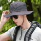 Tanhao sunshade hat for men and women, fishing and fisherman hat, sun protection mountaineering hat, anti-UV sun hat S109 upgraded large dark gray