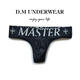 Iosn men's underwear low-waist sexy high-elastic smooth thong sexy single D personalized thong T-shaped bag Europe and America black M weight 100-115Jin Jin equals 0.5 kg