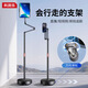 Kerunle universal pulley mobile phone holder floor-standing overhead shooting multi-functional bedside lazy man chasing drama live video tablet mobile phone special model with universal wheel cantilever bracket