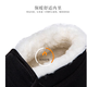 Winter old Beijing cotton shoes for men 2025 velvet thickened non-slip middle-aged and elderly warm casual walking shoes black 41