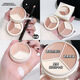 SVMY three-color concealer for pregnant women to cover spots, acne marks, dark circles, tear troughs, foundation makeup, three-color concealer white