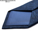 North Martin high-end silk tie men's formal business suit groom's wedding hand-tied birthday gift high-end blue