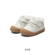 Ying's baby toddler shoes, winter casual cotton shoes, warm and velvet, versatile and comfortable shoes for boys, girls going out, off-white 17