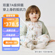 I-babyibaby baby sleeping bag with split legs, constant temperature, autumn and winter knitted cotton pajamas for infants and young children, baby anti-kicking quilt 7A 20-2460g comfortable style - Makino Meadow, size 90, height 80-90cm