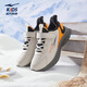 Hongxing Erke (ERKE) children's shoes, boys and girls, cotton-padded running shoes, children's medium and large children's warm cotton shoes, Cangye gray/black/beeswax orange 38