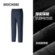 Skechers regalo de Año Nuevo pantalones flash de terciopelo para hombre 2,0 invierno nuevos pantalones tejidos a prueba de salpicaduras Pantalones rectos P425M247