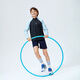 ASICS children's 2026 new half turtleneck logo long-sleeved contrast color quick-drying T-shirt is comfortable and versatile 331261002408