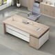 Boss desk and chair combination, president desk, manager desk, supervisor desk, office furniture, executive desk set, simple and modern 1.4*0.6 meter boss desk