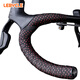 LEBYCLE LebyCLE road handlebar with bicycle handlebar straps, slippery, breathable, reflective, color-changing, durable equipment, breathable fish pattern - black and red