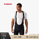 TREK Solstice Men's Stretch Comfortable Breathable Sun Protection Eco-Friendly Cycling Bib Shorts Black 2XL