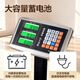 Deli Electronic Scale Commercial Platform Scale Floor Scale Accurate Weighing Industrial High-Precision Stall Floor Scale Desktop Pricing Scale Floor Scale 150kg Carbon Steel Scale Pan-Foldable Back Tilt