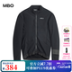 MBO Autumn and Winter Men's Fleece Long Sleeve Cycling Jersey Lightyear Road Cycling Top Black M