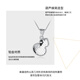 Wanfulong platinum PT950 honeycomb gourd pendant necklace for women 2025 new high-end light luxury niche girlfriend gift Platinum PT950 honeycomb gourd pendant free 925 silver chain 2.43g