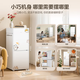 Haier refrigerator first-class energy efficiency air-cooled frost-free 165 liter two-door refrigerator double-door small refrigerator refrigeration and freezing energy-saving rental office home refrigerator about 1 kilowatt hour in 2 days丨35 decibels super quiet