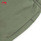 Li Ning C-position pants water-repellent sweatpants men's 2025 new loose and versatile retro casual overalls sweatpants plus velvet gray military green 731-3 M