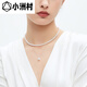 Xiaozhou Village Cuier Freshwater Akoya Pearl Princess Pendant Necklace Single Princess Diana Necklace is comparable to sea water gifts 8-9mm45cm
