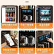 Dilang New Sterilization Integrated Solid Wood Tea Bar Machine Water Dispenser Home Embedded Office Sideboard Home Fully Automatic Ice Bar 10 Two Doors (Fridge + Boil Water + Make Tea) Heating Type Ice Warm