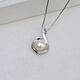 S925 sterling silver freshwater real pearl pendant, fashionable and versatile sterling silver clavicle necklace for women, elegant gift necklace, pendant does not include chain