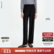 Langzi Big Heroine Langzi high-waisted temperament slim straight business commuter pants 2025 autumn new trousers for women black M