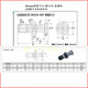 Shantou Lincun JISB6339-40 PCNM560 Doosan Makino machine tool rivet BT40-75 degree standard rivet JIS6339-40 blind hole