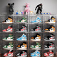 Fully see-through shoe cabinet, 20 pieces, aj shoe box storage box, sneakers, anti-oxidation transparent shoes, shoe wall, space-saving, internet celebrity, collection and purchase_priority (not photographed) 0x0x0cm