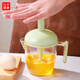 Rihe Shengtang press-type egg-beating cup household manual egg mixer cream cake mixer multi-functional egg-beating cup stirring household pink press stir fast whip