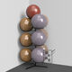 Movable yoga ball rack storage rack storage wave speed ball storage rack Pilates gym small storage rack black can store 10 pieces