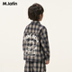 M.Latin Shopping mall same style M.Latin children's shirt 26 spring new style boys intellectual style long-sleeved shirt Navy blue 110