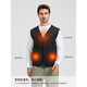 Electric heated vest vest fishing heating cold-proof clothing men's winter outdoor warm clothing S