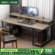 Jiayi computer desk desk desktop writing desk modern minimalist home study desk notebook table with bookshelf storage rack